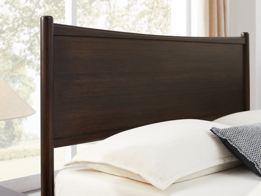 Weston Queen Bed, Black Walnut