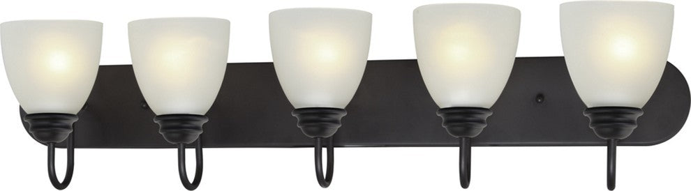 Mari 5-Light Interior Wall Sconce, Antique Bronze
