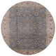 Ahgly Company Indoor Round Mid-Century Modern Area Rugs, 6' Round