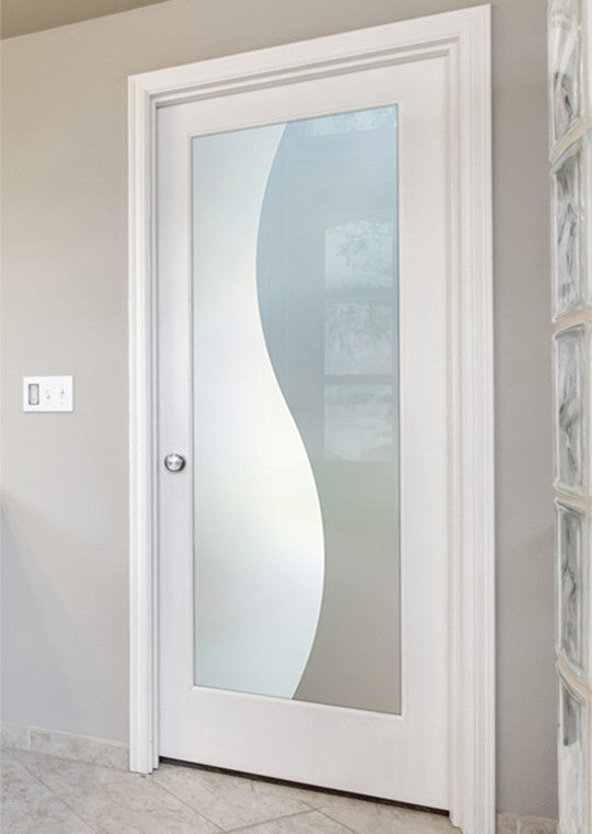 Interior Prehung Door or Interior Slab Door - Divise - Primed - 24" x 96" -...