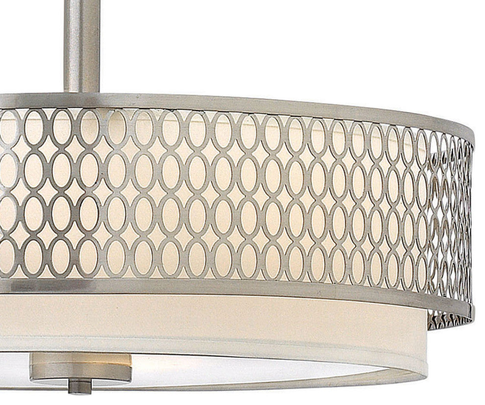 Fredrick Ramond Jules Medium Convertible Drum, Brushed Nickel*