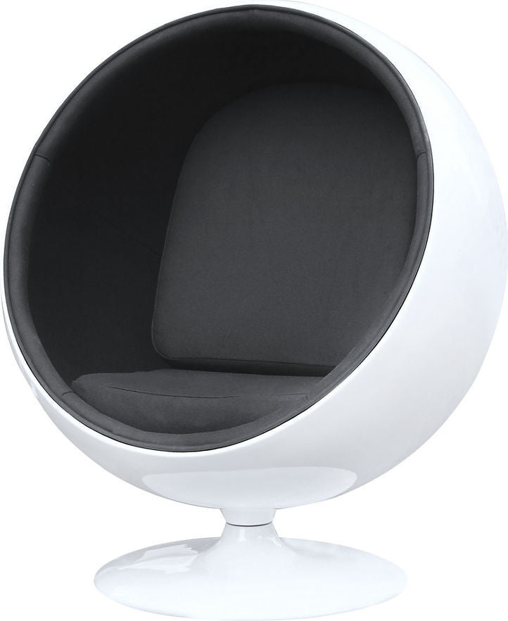 Modern Classics Ball Chair, Black