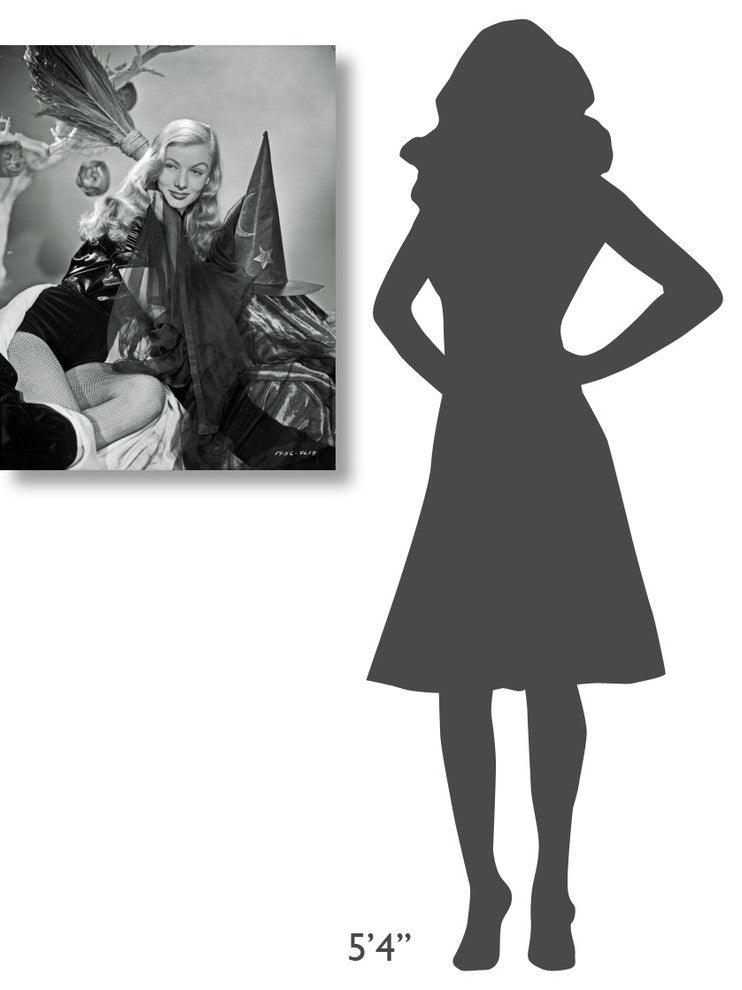 "I Married a Witch - Veronica Lake" Canvas Giclee, 24"x30"