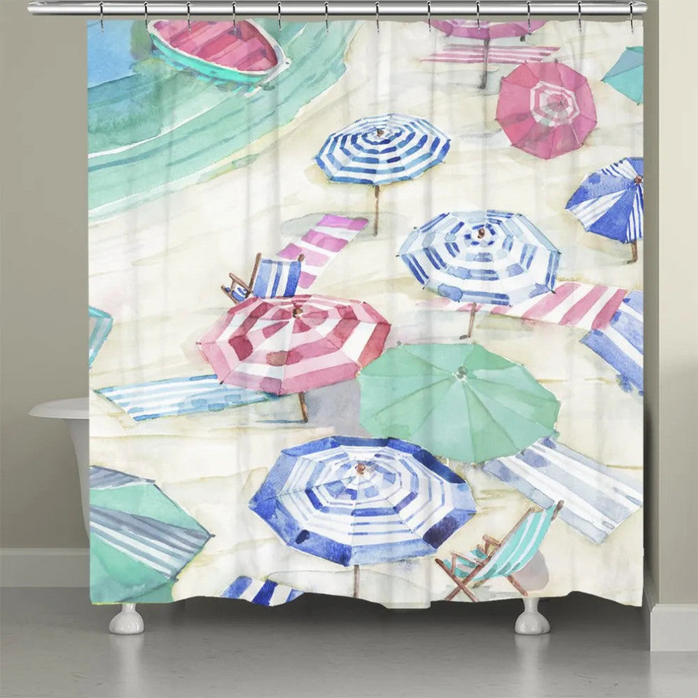 Laural Home Beach Day Shower Curtain