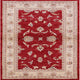Ahgly Company Indoor Square Mid-Century Modern Area Rugs, 5' Square