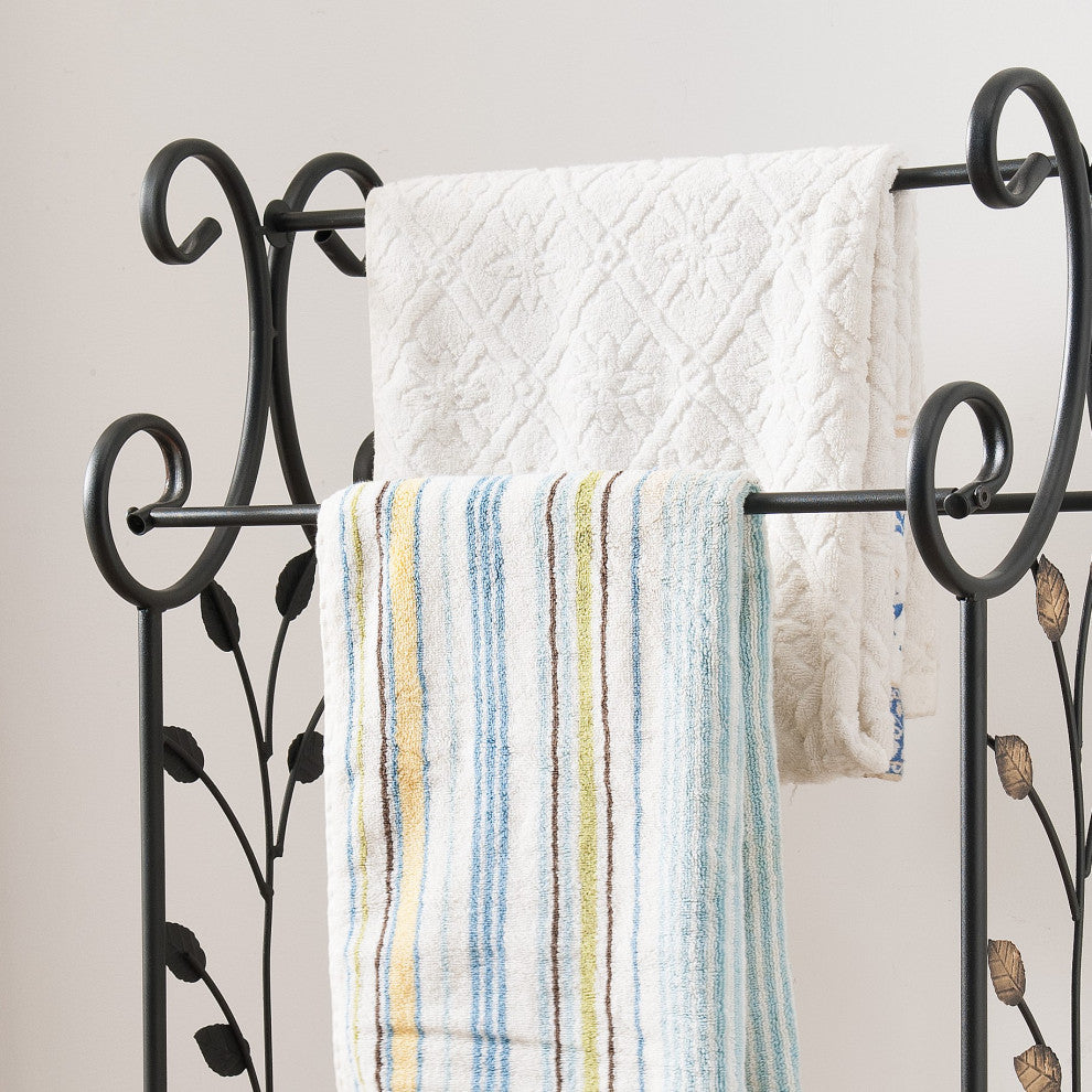 Jermaine Metal Towel Rack Stand