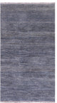 2' 11" X 5' 0" Savannah Grass Handmade Wool and Silk Rug Q11534