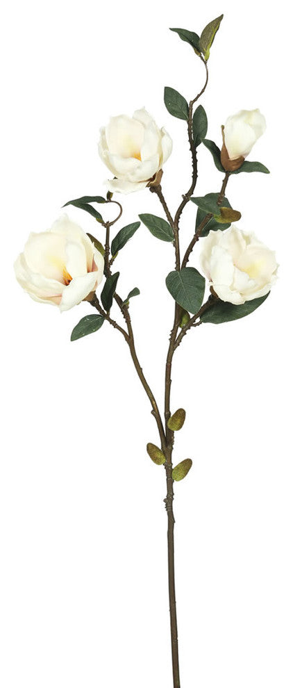 Vickerman Magnolia X 4, Cream, Set of 3