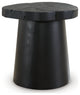 Wimbell Black End Table