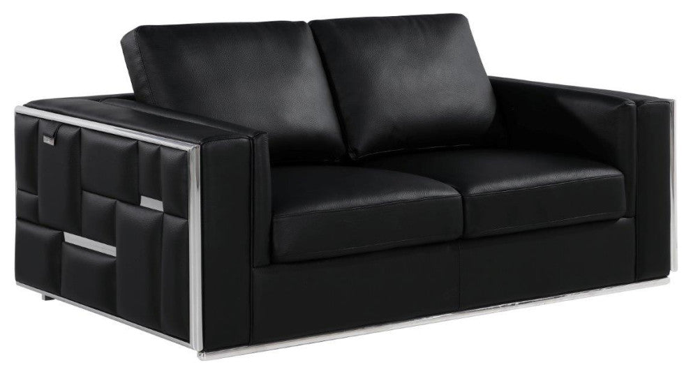 Luna Top Grain Italian Leather  2PC Set