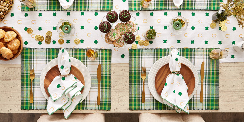 A Wee Bit O Luck Embroidered Placemat (Set of 4)