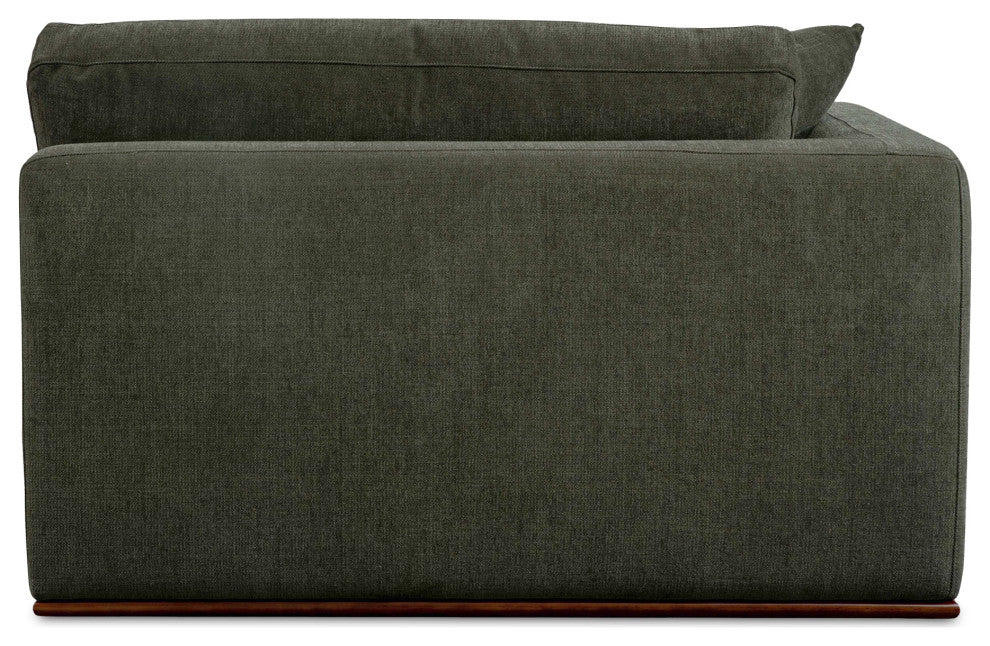 Rue Corner Chair, Green