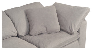 Clay Modular Sofa Performance Fabric, Grey