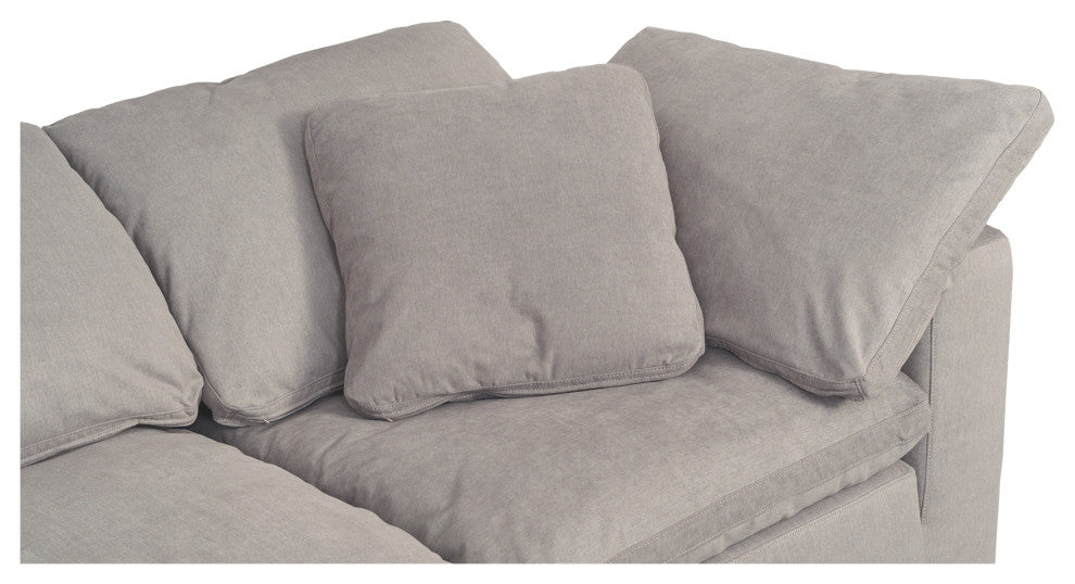 Clay Modular Sofa Performance Fabric, Grey
