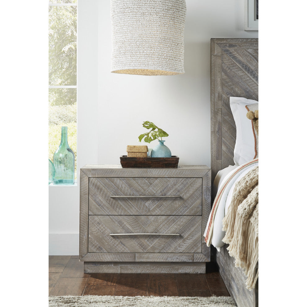 Modus Alexandra 5 Piece Cal King Storage Bed Set With 2 Nightstand Rustic