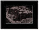 Caribbean Cuba Jamaica Old Vivid Sepia Map Print On Canvas With Frame, 16" X 21"