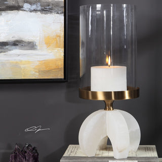 Uttermost Alanea Alabaster Candleholder