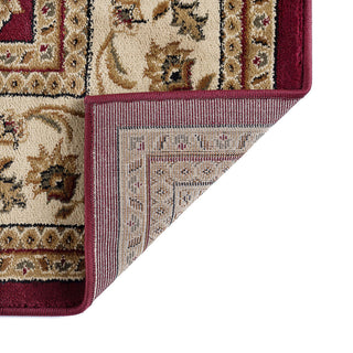 Gabrielle Traditional Oriental Red Rectangle Area Rug, 9' x 12'