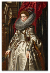 Peter Paul Rubens 'Marchesa Brigida' Canvas Art, 47 x 30