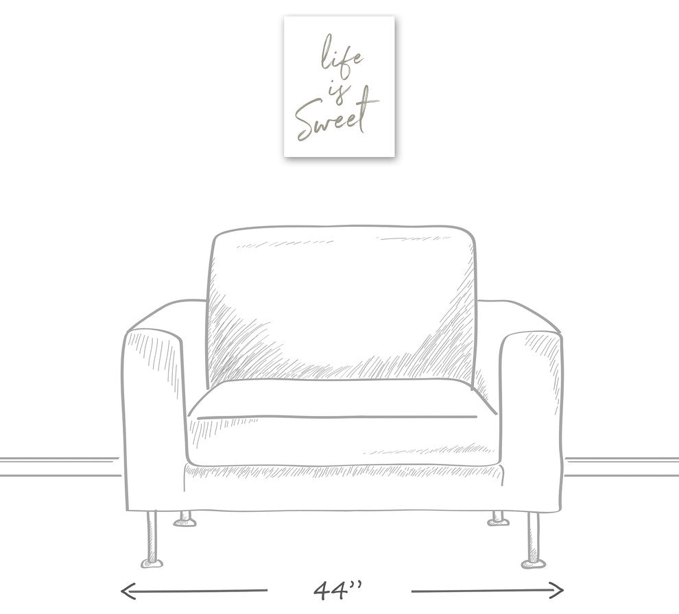 Life is Sweet 11x14 Canvas Wall Art