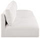 Ease Fabric Upholstered Modular Sofa, Cream