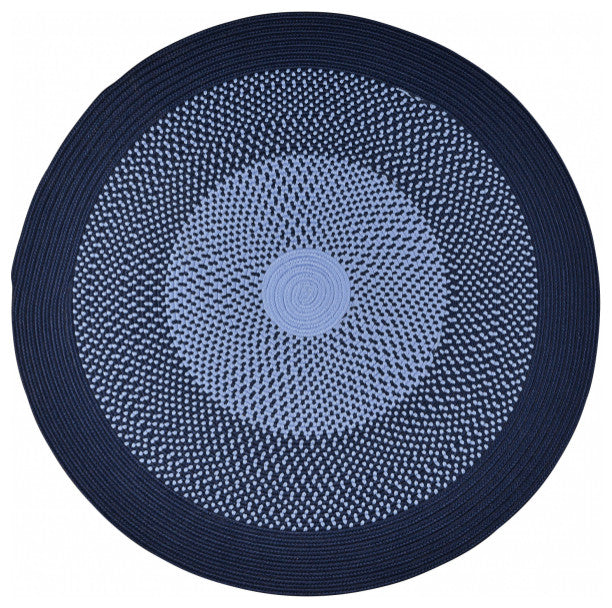 Colonial Mills Rug Seadog Bright Navy Blue Round, 9x9