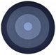 Colonial Mills Rug Seadog Bright Navy Blue Round, 9x9