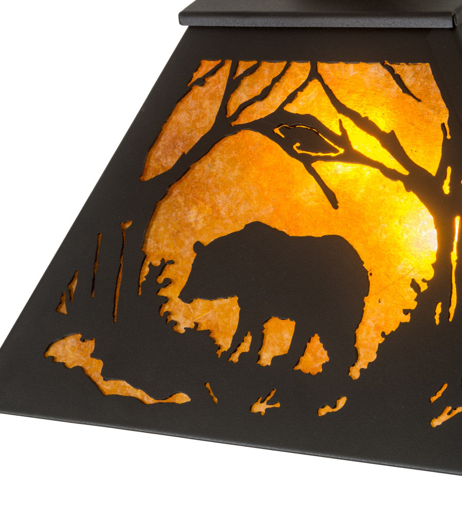 16Sq Bear at Dawn Pendant