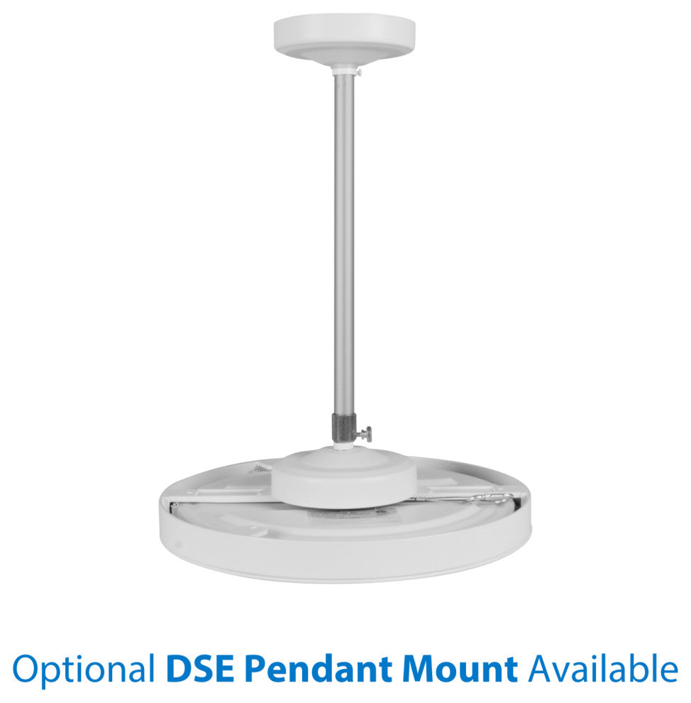 DSE 11" White Round Selectable LED Surface Mount Downlight