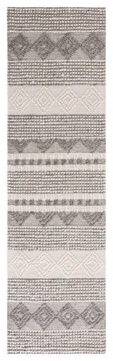 Safavieh Couture Natura Collection NAT102 Rug, Gray/Ivory, 2'3"x16'