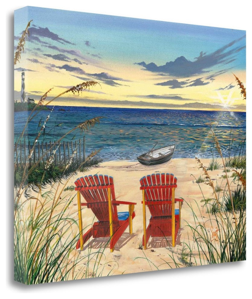 "Outer Banks Sunrise" By Scott Westmoreland, Giclee Print on Gallery Wrap Canvas