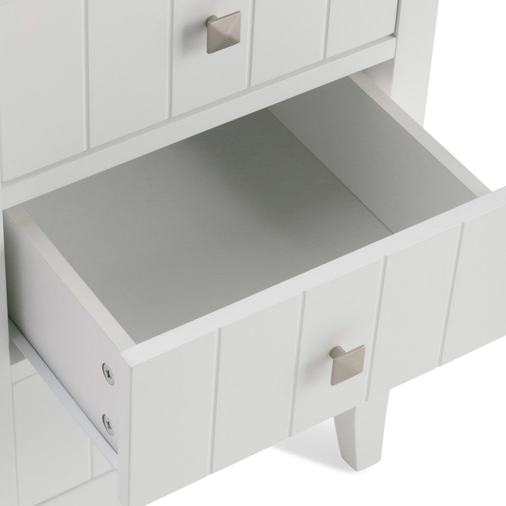 Acadian Four Drawer Floor Storage Cabinet