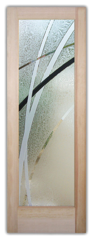 Interior Prehung Door or Interior Slab Door - Arcos - Douglas Fir (stain...