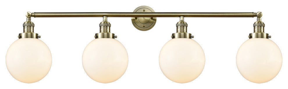 Innovations 215-Ab-S-G201-8-Led 4 Light Dimmable Led Adjustable Vanity Light