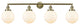 Innovations 215-Ab-S-G201-8-Led 4 Light Dimmable Led Adjustable Vanity Light