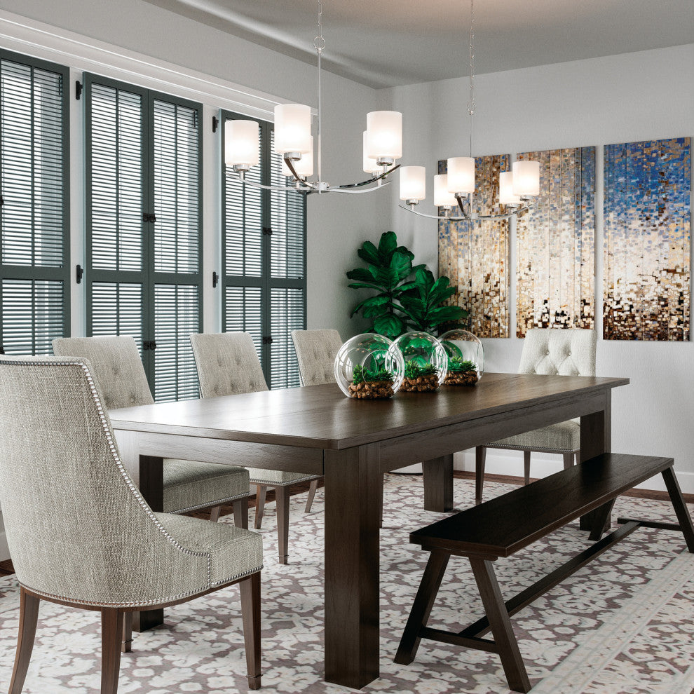 Capital Lighting 415251-338 Dixon 5 Light 23"W Chandelier - Matte Black