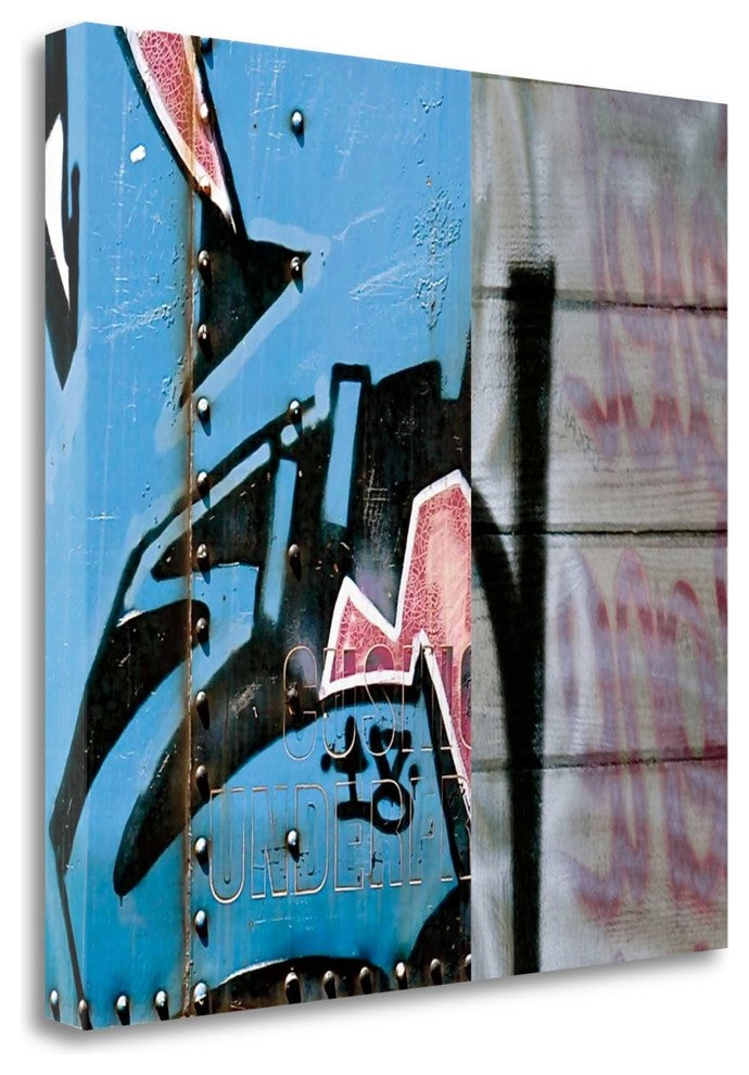 "Street Flow I" By Nicola Katsikis, Giclee Print on Gallery Wrap Canvas
