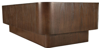 Oakmont Veneer Coffee Table, Brown, Coffee Table