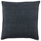 Jaipur Living Blanche Solid Dark Blue Down Pillow 22"