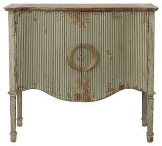 Willow 36" Distressed 2-Door Sideboard, Gray