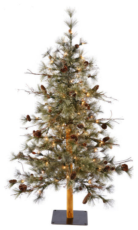 Vickerman B165471LED Dakota Alpine Artificial Christmas Tree White LED Lights
