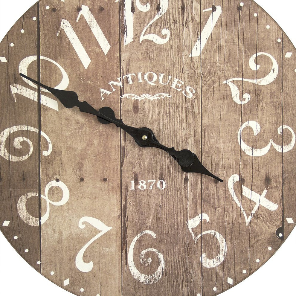 Avellino Clock, Weathered