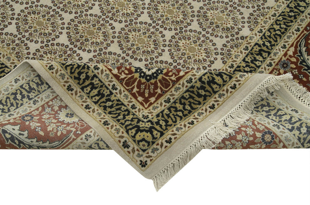 Rug N Carpet - Handmade Oriental 12' 3" x 14' 11" Oversize Oushak Area Rug