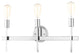 Livex 13883-05 3-Light Polished Chrome Bath Vanity, Polished Chrome