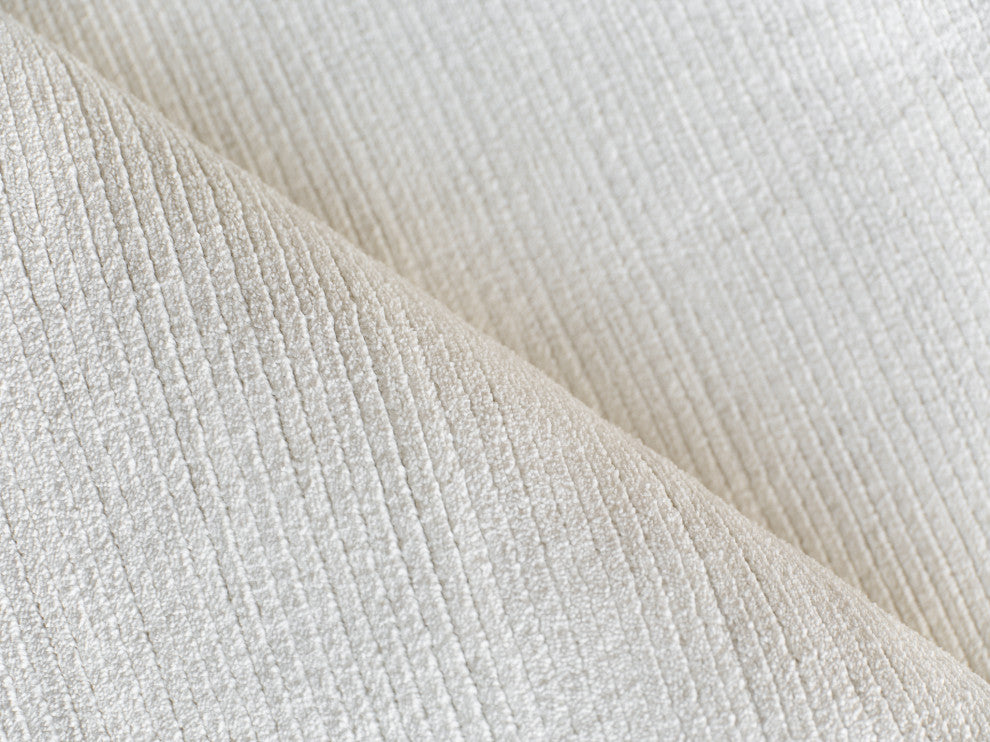 Pavia Modern Handloomed Silky Nylon White Area Rug, 9'x12'