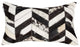 HomeRoots 12" x 20" x 5" Black And Natural Pillow
