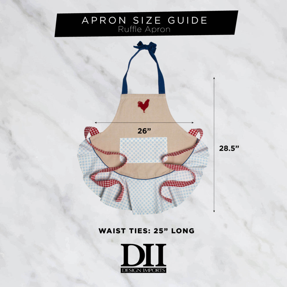 Pum-Packin Spice Ruffle Apron