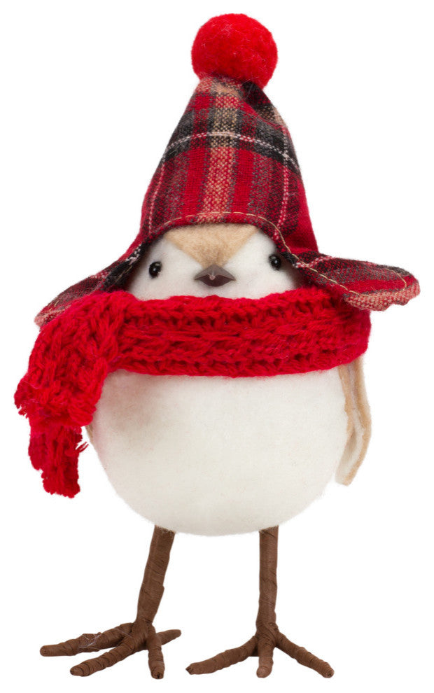 Bird With Scarf and Hat, 12-Piece Set