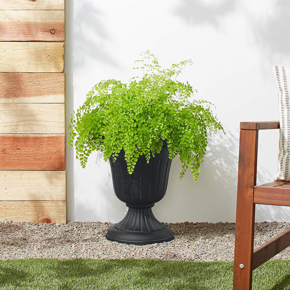 Classic Plastic Urn Planter