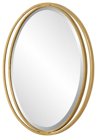 Uttermost - 09992 - Mirror - Rhodes - Antiqued Gold Leaf